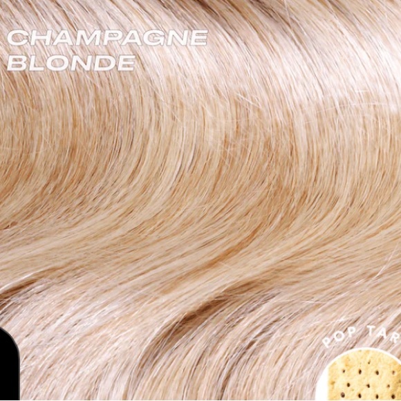 U-Clip extensions/wig in champagne blonde - Picture 1 of 3